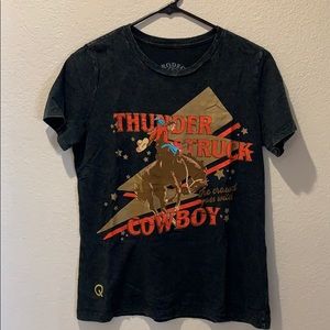 Thunder Struck Cowboy Rodeo Quincy Shirt